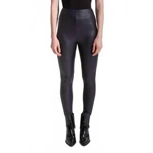 NEW LYSSE women's matilda foil legging pants in black